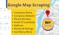 scrap google map for business info and lead generation