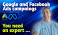 do google and facebook ads campaigns plus SEO bonus