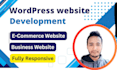create design redesign copy clone and any kind of wordpress website