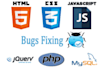 Do html, css, js, bootstrap, tailwind, node js, express js, php, mysql ...