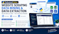 do python website scraping, data mining and data extraction