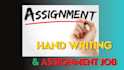 do hand writing assignment job