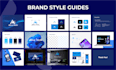 design gradient logo, brandbook, brand kit, visual identity, brand guidelines