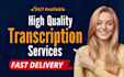 transcribe audio and do video transcription in 24 hours