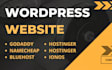 setup vps build ecommerce wordpress website, namecheap, godaddy, siteground