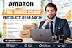 be your expert amazon fba wholesale virtual assistant