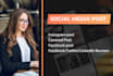 design or redesign editable canva social media posts