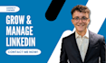 grow and manage your linkedin profile
