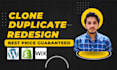 do clone, duplicate and redesign any website