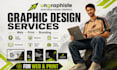 do anything graphic design related, logo, banner, flyer, brochure, vector file