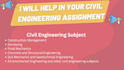 help in your civil engineering assignment