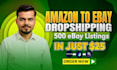 do amazon to ebay dropshipping top listings