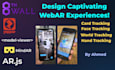 create webar experience using 8th wall zappar