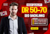 do high authority DR 70 tf 50 dofollow seo backlinks for thai korean singapore