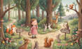 illustrate childrens books with authentic, handmade art