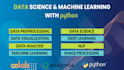 data analysis, data science with expertise in  numpy, pandas, matplotlib