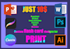 create custom flashcard designs for print for just 10 usd