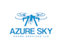 design really valuable sky drone service logo