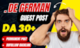 do high da german guest post with dofollow german backlinks