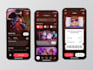develop event booking app, conference app, ticket booking app, livestreaming app