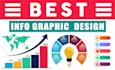 design infographic flowchart diagram graphs tables in 12 hrs