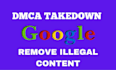remove your leaked illegal pirated content from google search under dmca