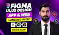 create figma mockup ui ux creative website design