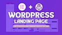 develop responsive wordpress landing page or elementor landing page