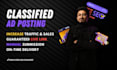 do classified ad posting in top sites