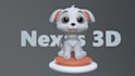 do stylized cute cartoon 3d character modeling and rendering