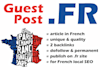 publish french guest post on high da dofollow SEO backlinks