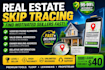 do professional skip tracing and data entry