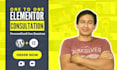 do 1 on 1 elementor website consultation or help, learn, tutor session