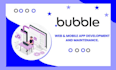 do bubble io app developer bubble mvp bubble web app bubble ai saas