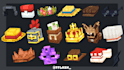 make various minecraft styled cosmetics in blockbench