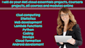 be your AWS cloud computing expert to solve your projects