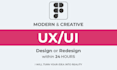 create a powerful UI UX design for your website, UI design