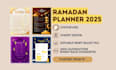 design your ramadan planner daily diary printable editable journal