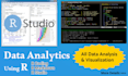 data analysis, visualization,code,script r programming and python