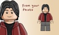 draw you in a custom minifigure style