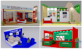 create photorealistic renderings for exhibitions and events