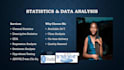 do data analysis using python, spss, r studio, jmp, excel, tableau