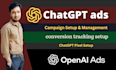 do chatgpt ads, openai ads pixel conversion tracking