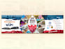 create slider web banner design