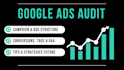 do an extensive google ads audit