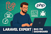 fix PHP, laravel bugs, errors, API issues and optimize website performance