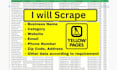 do yellow page scraping, web scraper, and web crawling