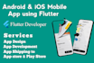 do ios and android app using flutter, building mobile app, flutter developer