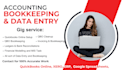 do bookkeeping, brs, quickbooks setup and accounting tasks