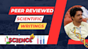 do scientific writing tasks using peer reviewed contents